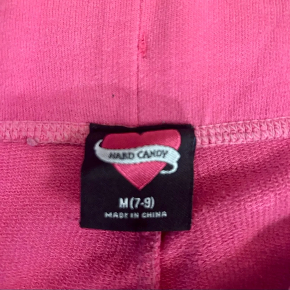 💕Hard Candy Barbie Pink & Black Sequin Trim Shorts Sparkly embellished - Picture 9 of 9